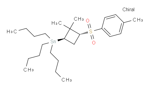 tributyl((1R,3R)-2,2-dimethyl-3-tosylcyclobutyl)stannane