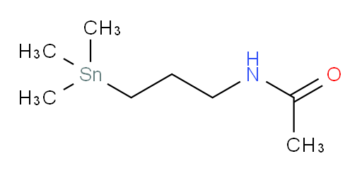 N-(3-(trimethylstannyl)propyl)acetamide