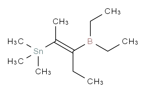 (Z)-(3-(diethylboryl)pent-2-en-2-yl)trimethylstannane