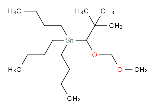 tributyl(1-(methoxymethoxy)-2,2-dimethylpropyl)stannane