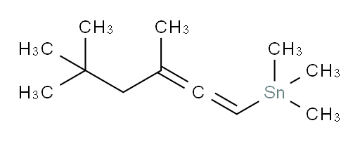 trimethyl(3,5,5-trimethylhexa-1,2-dien-1-yl)stannane