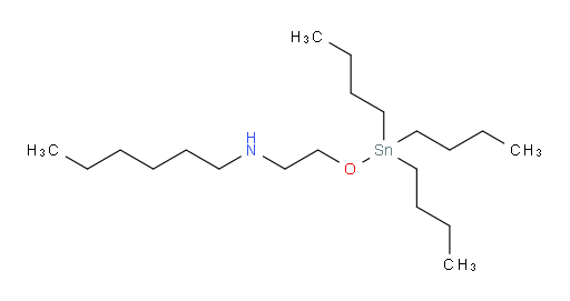 N-(2-((tributylstannyl)oxy)ethyl)hexan-1-amine
