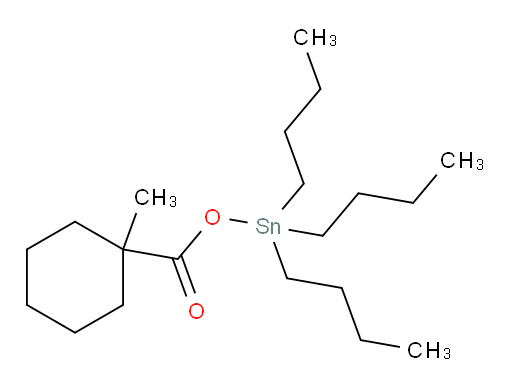 tributylstannyl 1-methylcyclohexanecarboxylate