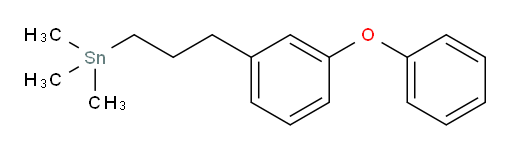 trimethyl(3-(3-phenoxyphenyl)propyl)stannane