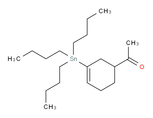 1-(3-(tributylstannyl)cyclohex-3-en-1-yl)ethanone