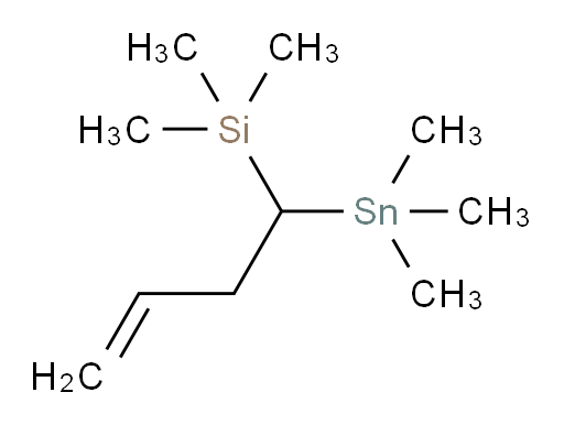 trimethyl(1-(trimethylstannyl)but-3-en-1-yl)silane