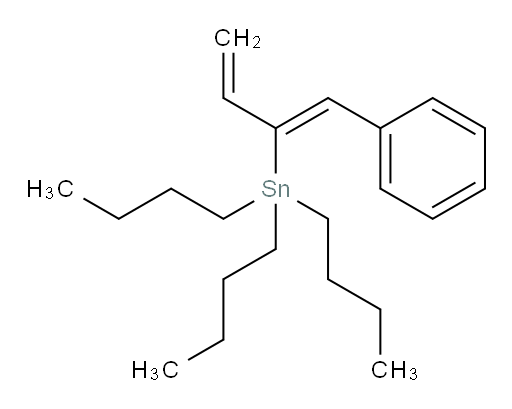 (Z)-tributyl(1-phenylbuta-1,3-dien-2-yl)stannane