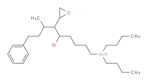 (5-溴-7-甲基-6-(环氧乙烷-2-基)-9-苯基壬基)二丁基锡烷
