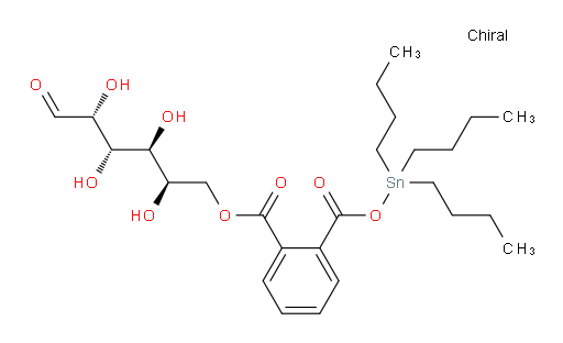 (2R,3S,4S,5R)-2,3,4,5-tetrahydroxy-6-oxohexyl (tributylstannyl) phthalate