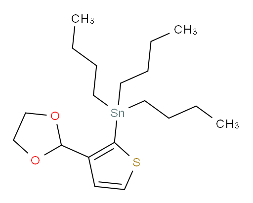 (3-(1,3-dioxolan-2-yl)thiophen-2-yl)tributylstannane