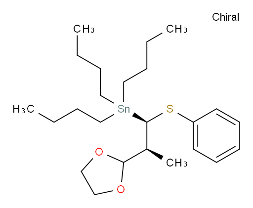 ((1R,2S)-2-(1,3-dioxolan-2-yl)-1-(phenylthio)propyl)tributylstannane