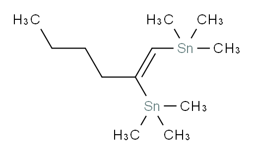 (Z)-hex-1-ene-1,2-diylbis(trimethylstannane)