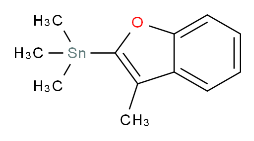 trimethyl(3-methylbenzofuran-2-yl)stannane