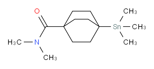 N,N-二甲基-4-(三甲基锡基)双环[2.2.2]辛烷-1-甲酰胺