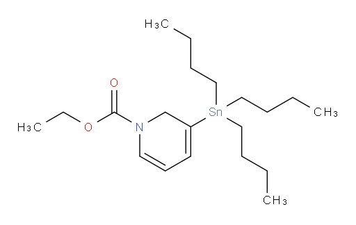 乙基 3-(三丁基锡基)吡啶-1(2H)-甲酸酯