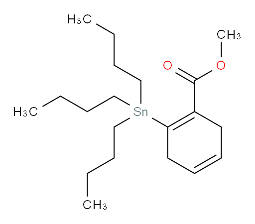 methyl 2-(tributylstannyl)cyclohexa-1,4-dienecarboxylate