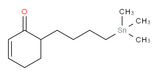6-(4-(trimethylstannyl)butyl)cyclohex-2-enone