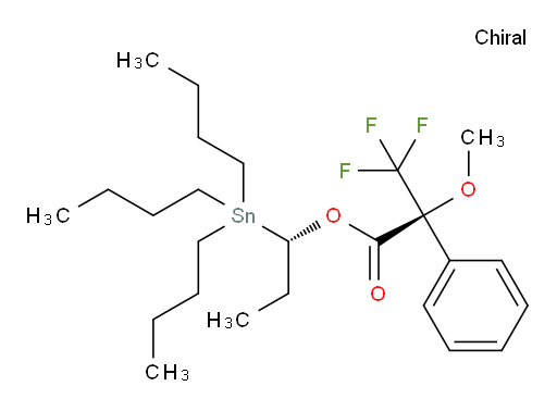 (S)-(S)-1-(tributylstannyl)propyl 3,3,3-trifluoro-2-methoxy-2-phenylpropanoate