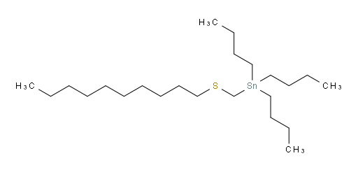 tributyl((decylthio)methyl)stannane