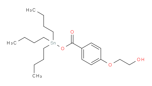 tributylstannyl 4-(2-hydroxyethoxy)benzoate