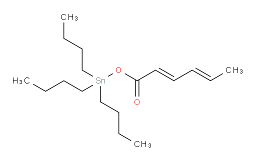 (2E,4E)-tributylstannyl hexa-2,4-dienoate