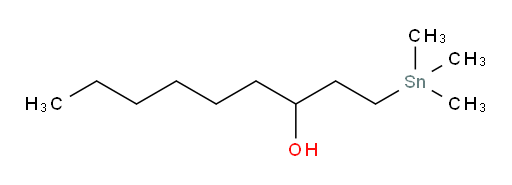 1-(trimethylstannyl)nonan-3-ol