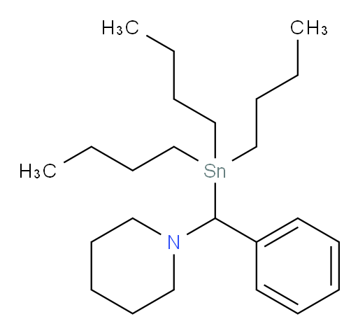1-(phenyl(tributylstannyl)methyl)piperidine