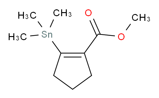 methyl 2-(trimethylstannyl)cyclopent-1-enecarboxylate