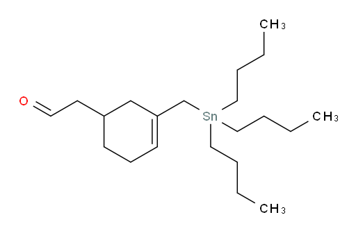 2-(3-((tributylstannyl)methyl)cyclohex-3-en-1-yl)acetaldehyde
