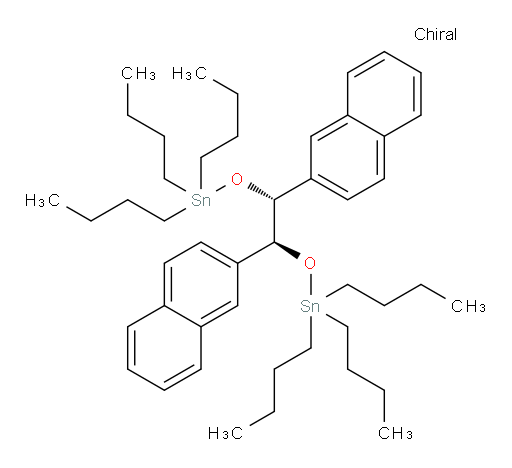 (7R,8S)-5,5,10,10-tetrabutyl-7,8-di(naphthalen-2-yl)-6,9-dioxa-5,10-distannatetradecane