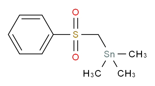 trimethyl((phenylsulfonyl)methyl)stannane