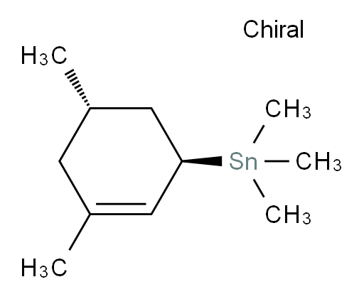 ((1R,5S)-3,5-dimethylcyclohex-2-en-1-yl)trimethylstannane