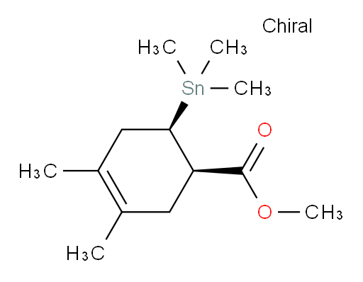 (1R,6R)-methyl 3,4-dimethyl-6-(trimethylstannyl)cyclohex-3-enecarboxylate