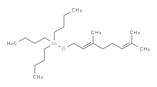 (E)-tributyl((3,7-dimethylocta-2,6-dien-1-yl)oxy)stannane