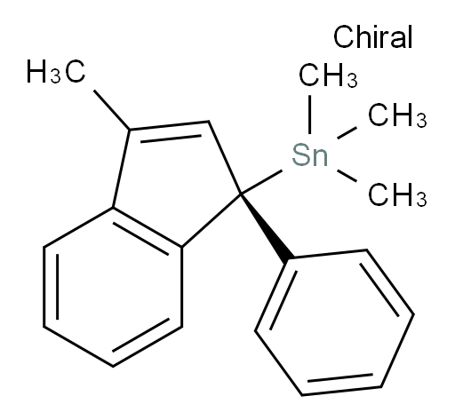 (R)-trimethyl(3-methyl-1-phenyl-1H-inden-1-yl)stannane