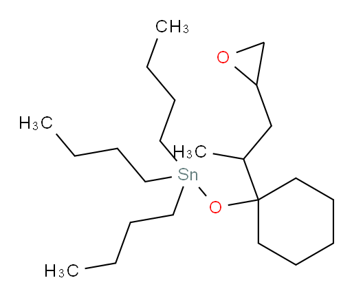 tributyl((1-(1-(oxiran-2-yl)propan-2-yl)cyclohexyl)oxy)stannane