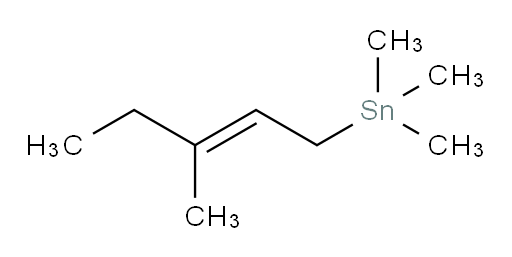 (E)-trimethyl(3-methylpent-2-en-1-yl)stannane