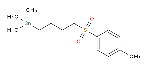 trimethyl(4-tosylbutyl)stannane