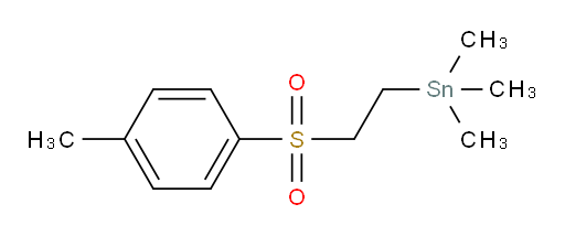 trimethyl(2-tosylethyl)stannane