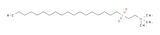 trimethyl(2-(octadecylsulfonyl)ethyl)stannane