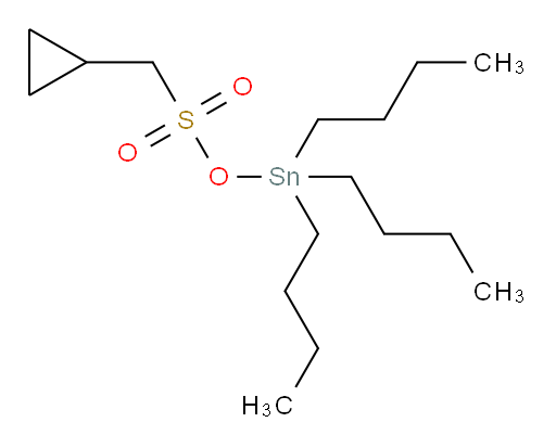 tributylstannyl cyclopropylmethanesulfonate