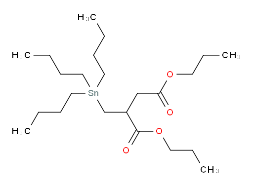 dipropyl 2-((tributylstannyl)methyl)succinate
