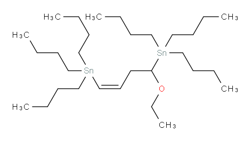 (Z)-(4-乙氧基丁-1-烯-1,4-二基)双(三丁基锡烷)