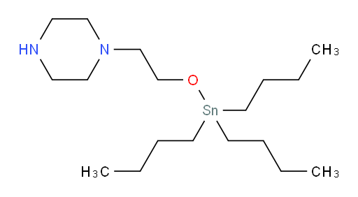 1-(2-((tributylstannyl)oxy)ethyl)piperazine