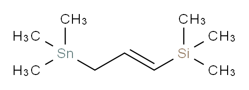 (E)-trimethyl(3-(trimethylstannyl)prop-1-en-1-yl)silane