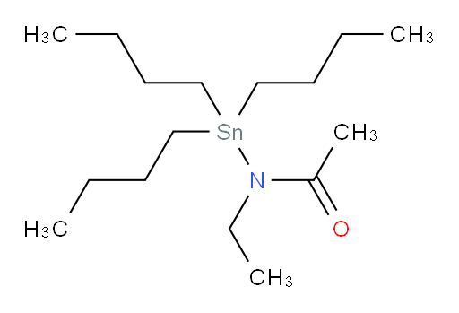 N-ethyl-N-(tributylstannyl)acetamide