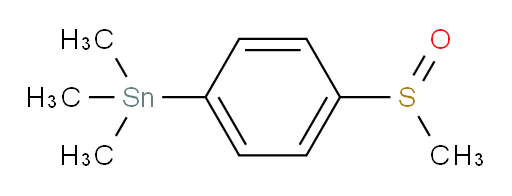 trimethyl(4-(methylsulfinyl)phenyl)stannane
