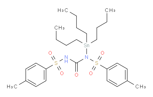 4-methyl-N-(tosylcarbamoyl)-N-(tributylstannyl)benzenesulfonamide