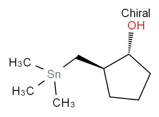 (1R,2R)-2-((trimethylstannyl)methyl)cyclopentanol