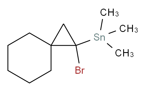 (1-bromospiro[2.5]octan-1-yl)trimethylstannane